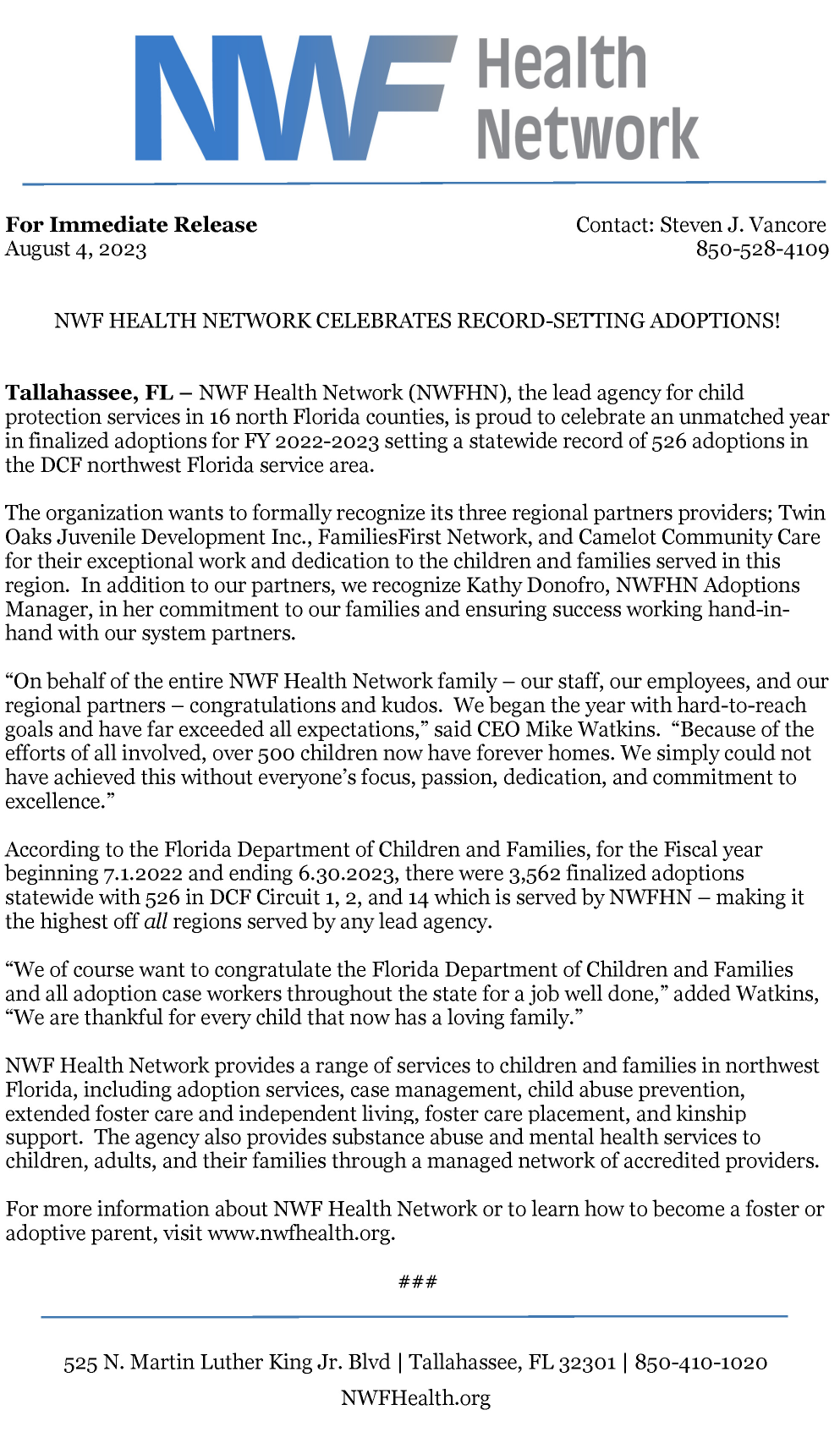 NWF Health Network