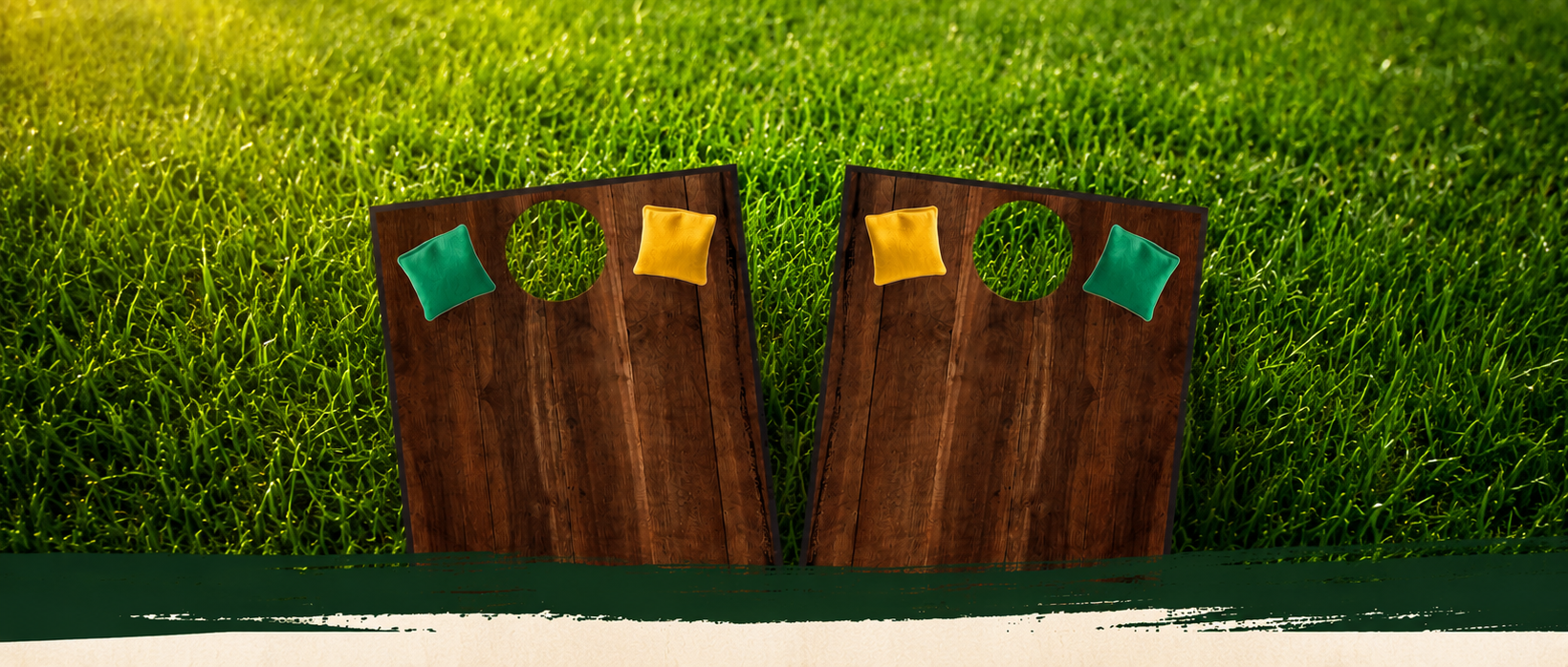 Bags and Brews Adult Charity Cornhole Tournament Banner